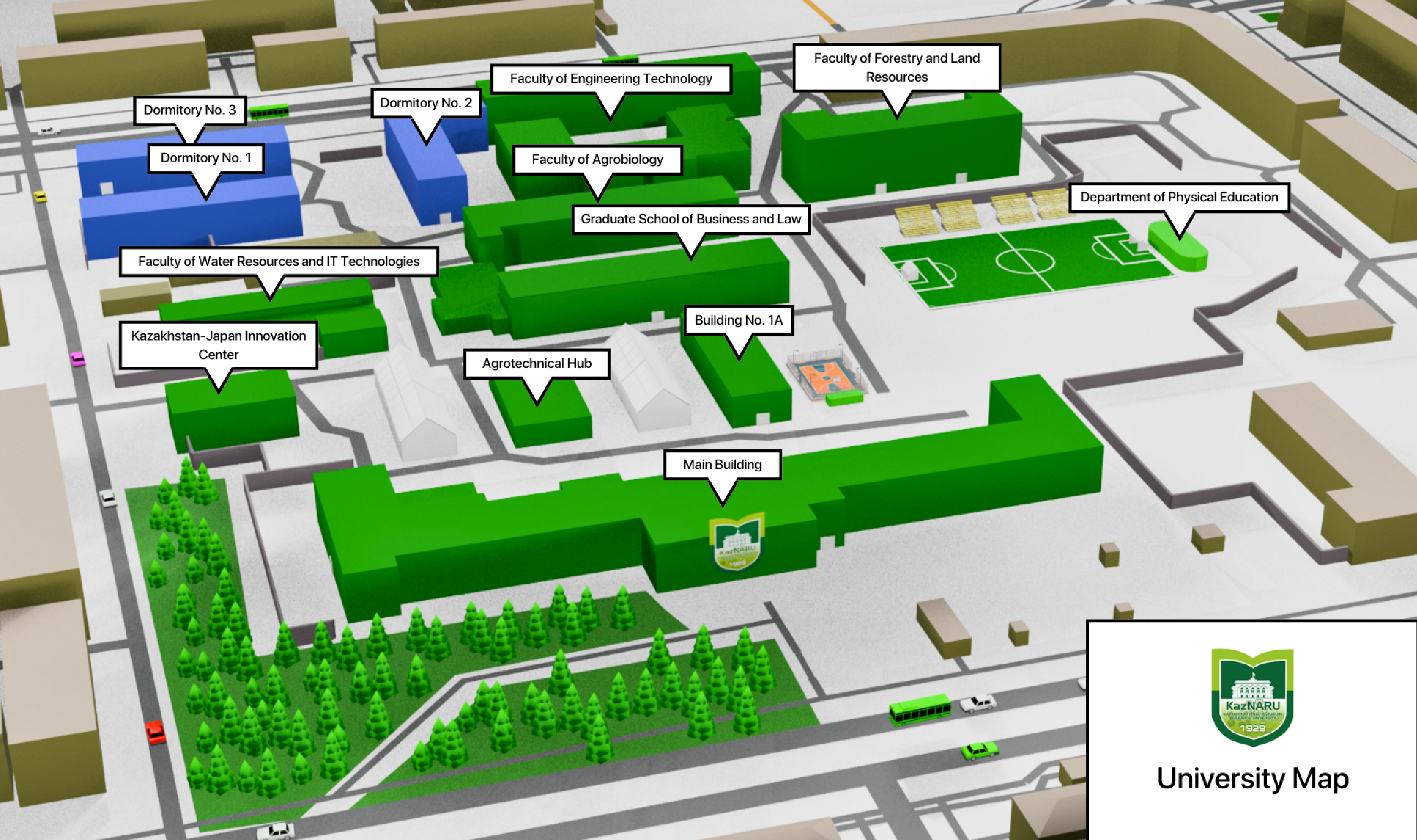 University Map