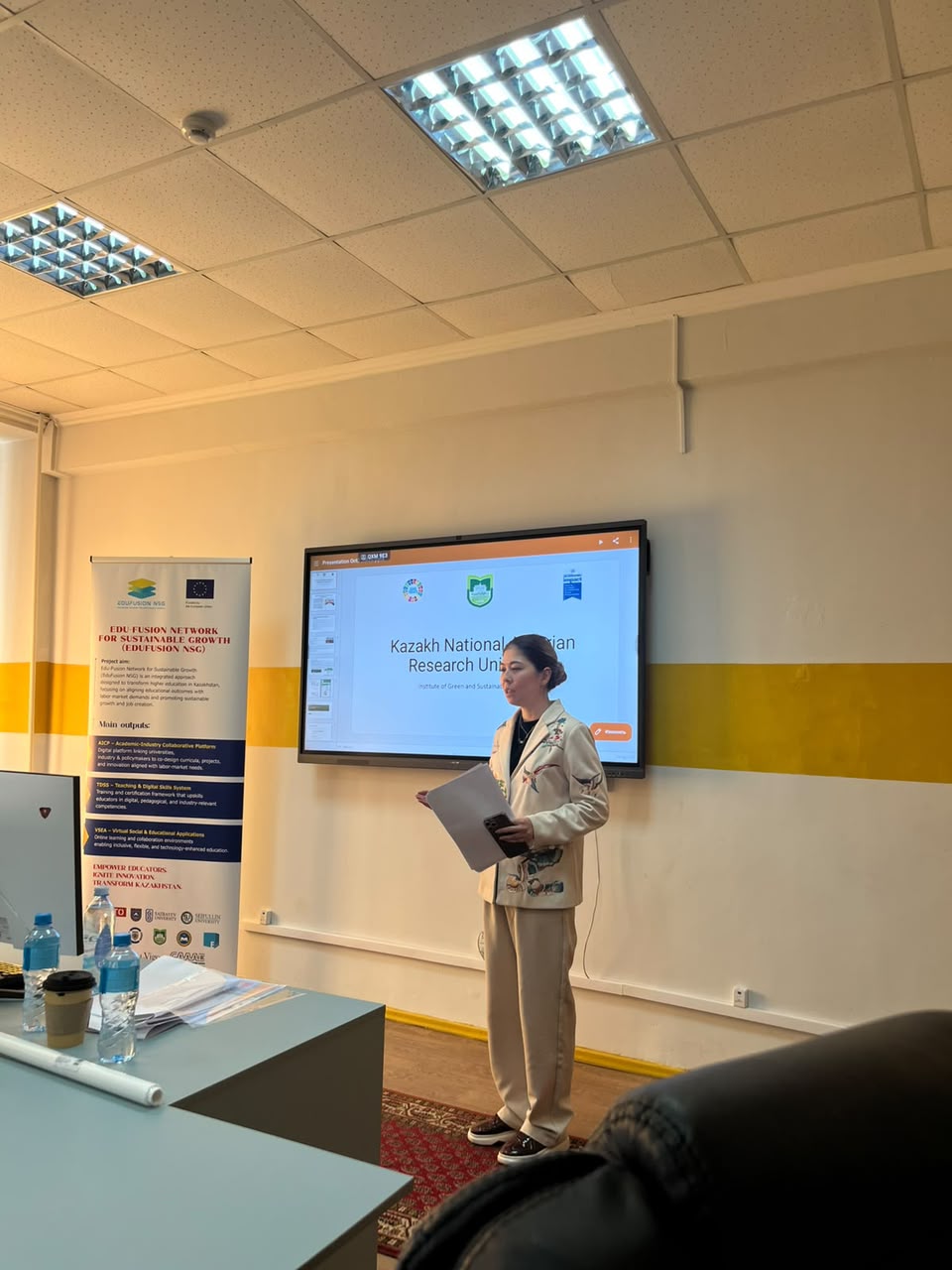 KazNARU HOSTS WORKSHOP ON DEVELOPING AN INCLUSIVE ENVIRONMENT