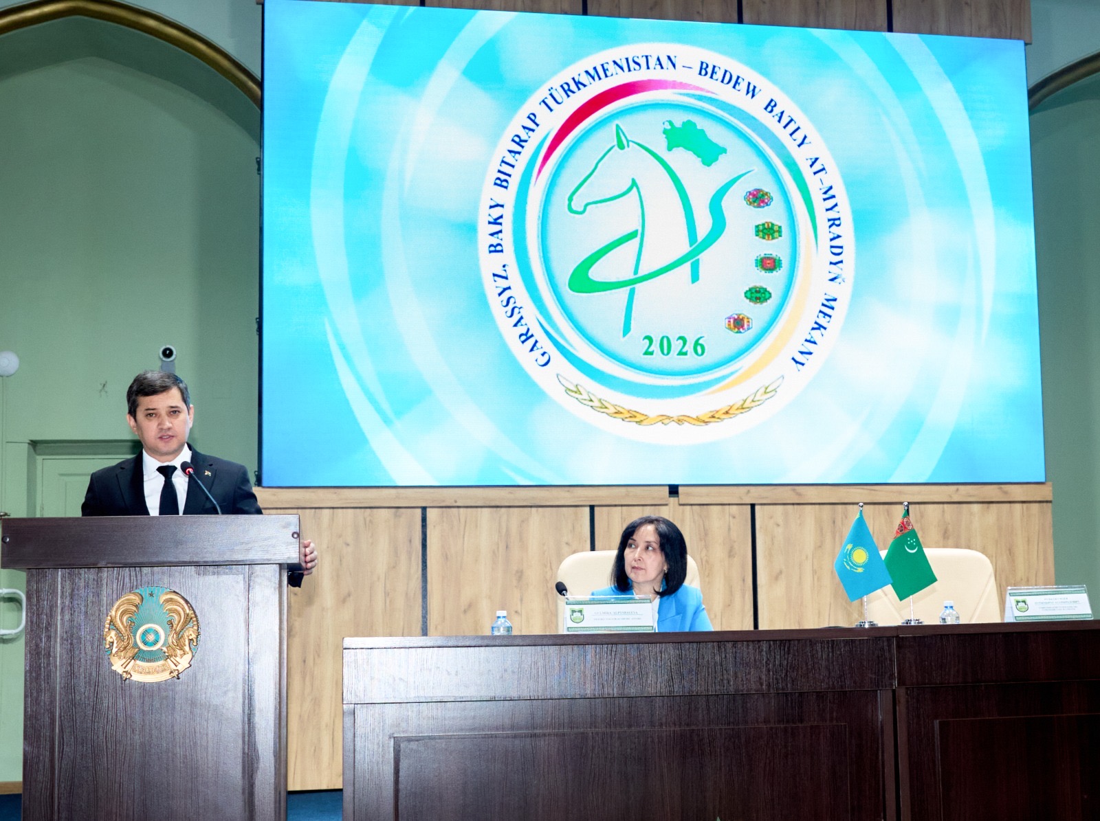 KazNARU CELEBRATES THE 35TH ANNIVERSARY OF TURKMENISTAN’S INDEPENDENCE