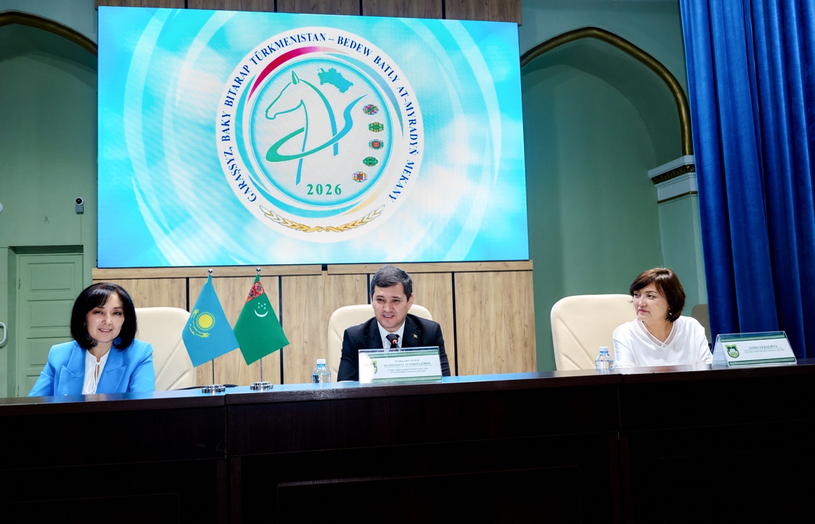 KazNARU CELEBRATES THE 35TH ANNIVERSARY OF TURKMENISTAN’S INDEPENDENCE