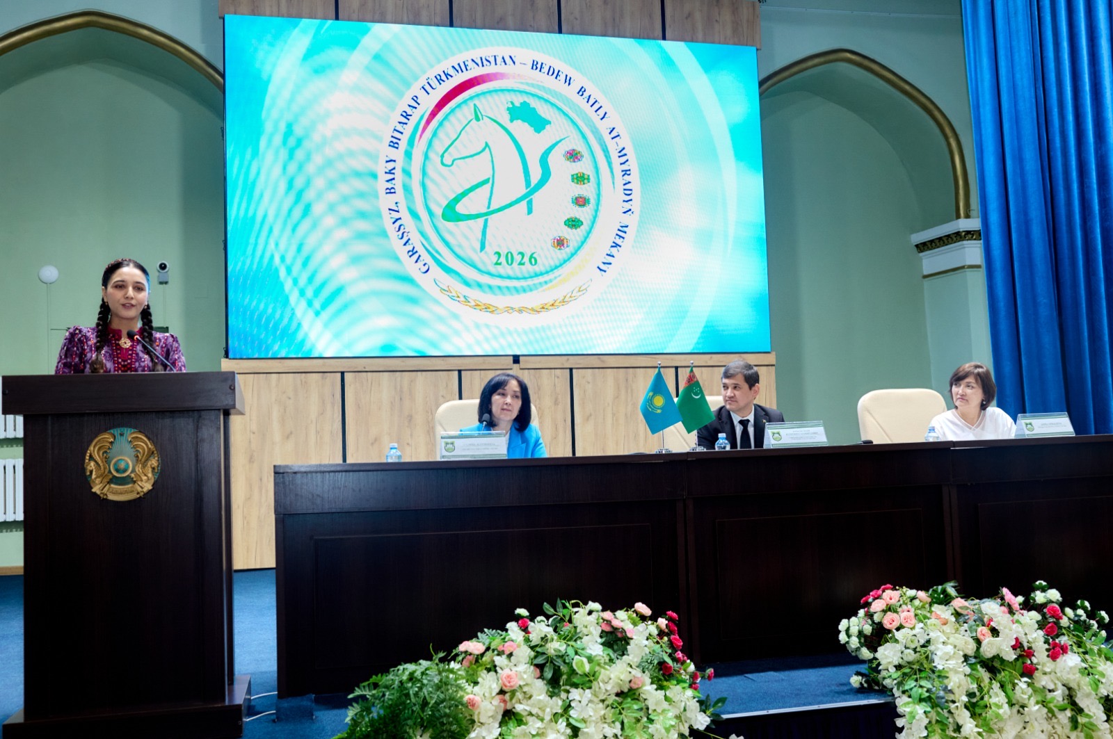 KazNARU CELEBRATES THE 35TH ANNIVERSARY OF TURKMENISTAN’S INDEPENDENCE