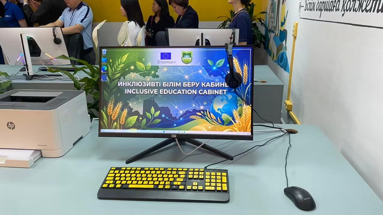 KazNARU OPENS INTERNATIONAL CENTER FOR INCLUSIVE EDUCATION WITH SUPPORT FROM ERASMUS+